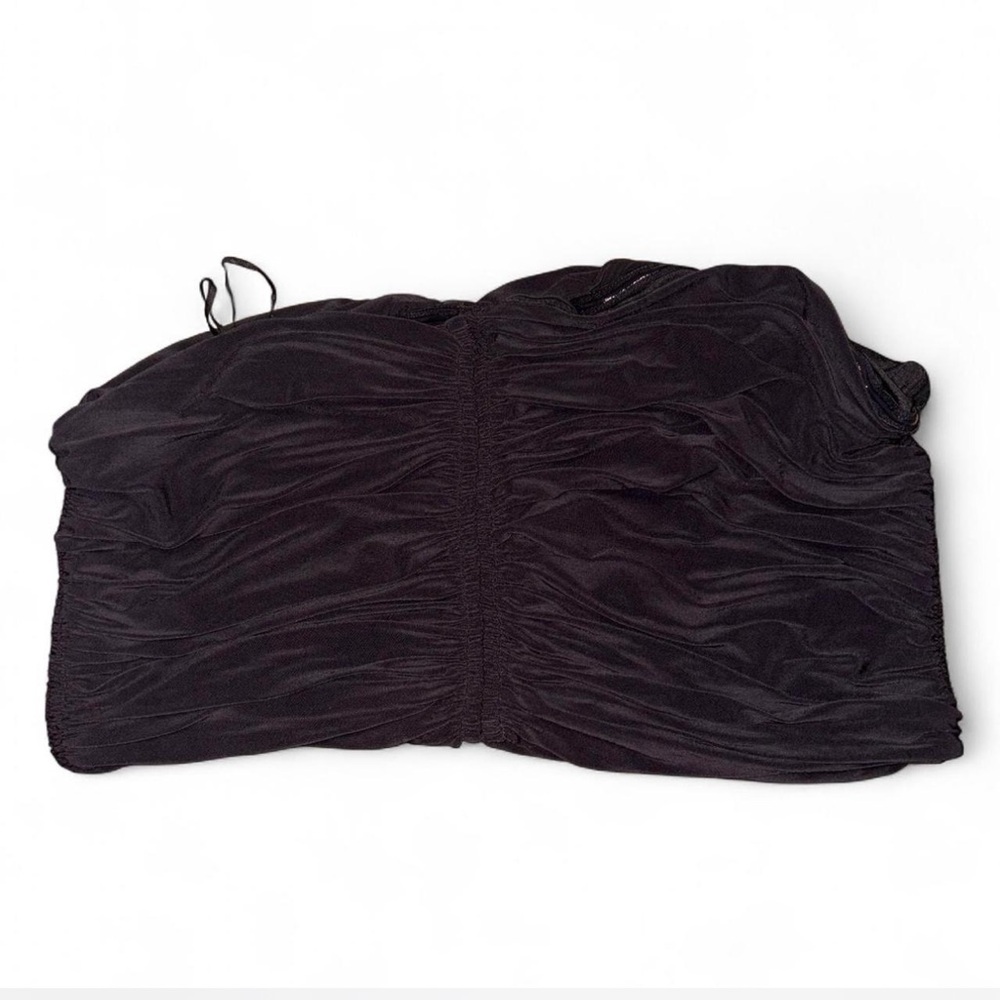 Express black Strapless Top